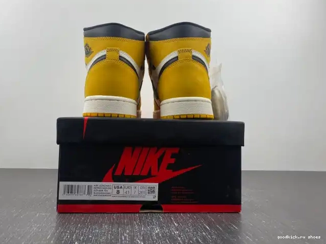 Cheap Jordan 1 Air Ochre DZ5485-701 OG Yellow High 0526